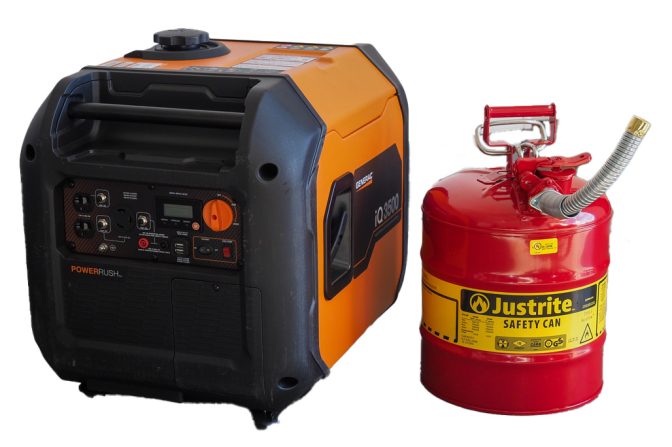 Generator 3000 watt generator and gas