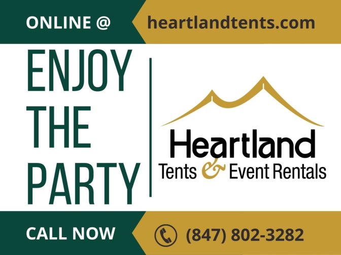 Yard Sign Heartland Tents Yard Sign