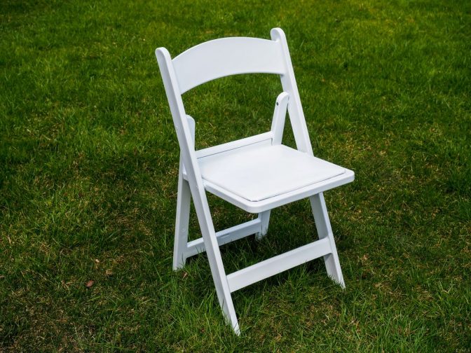 garden chair white padded garden chair