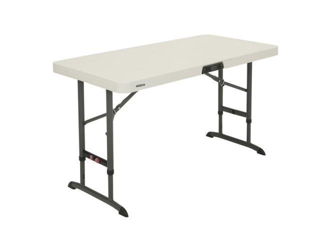4-foot table 4x2 adjustable table