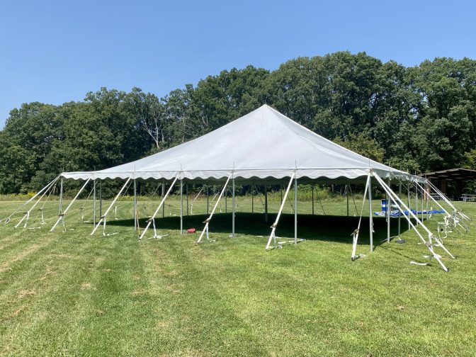 40×40 PT – Busse Woods 2 40x40 pole tent