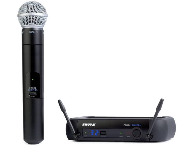 58 wireless Shure SM58 mic and wireless system
