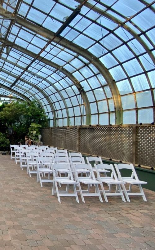 Wedding ceremony chair setup Wedding ceremony chair setup
