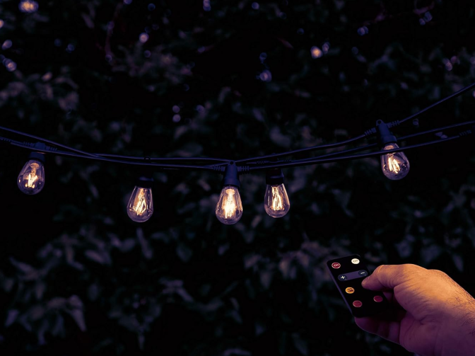 dimmer string lights and dimmer
