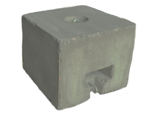 500 lb Concrete Block 500 lb. Concrete Block