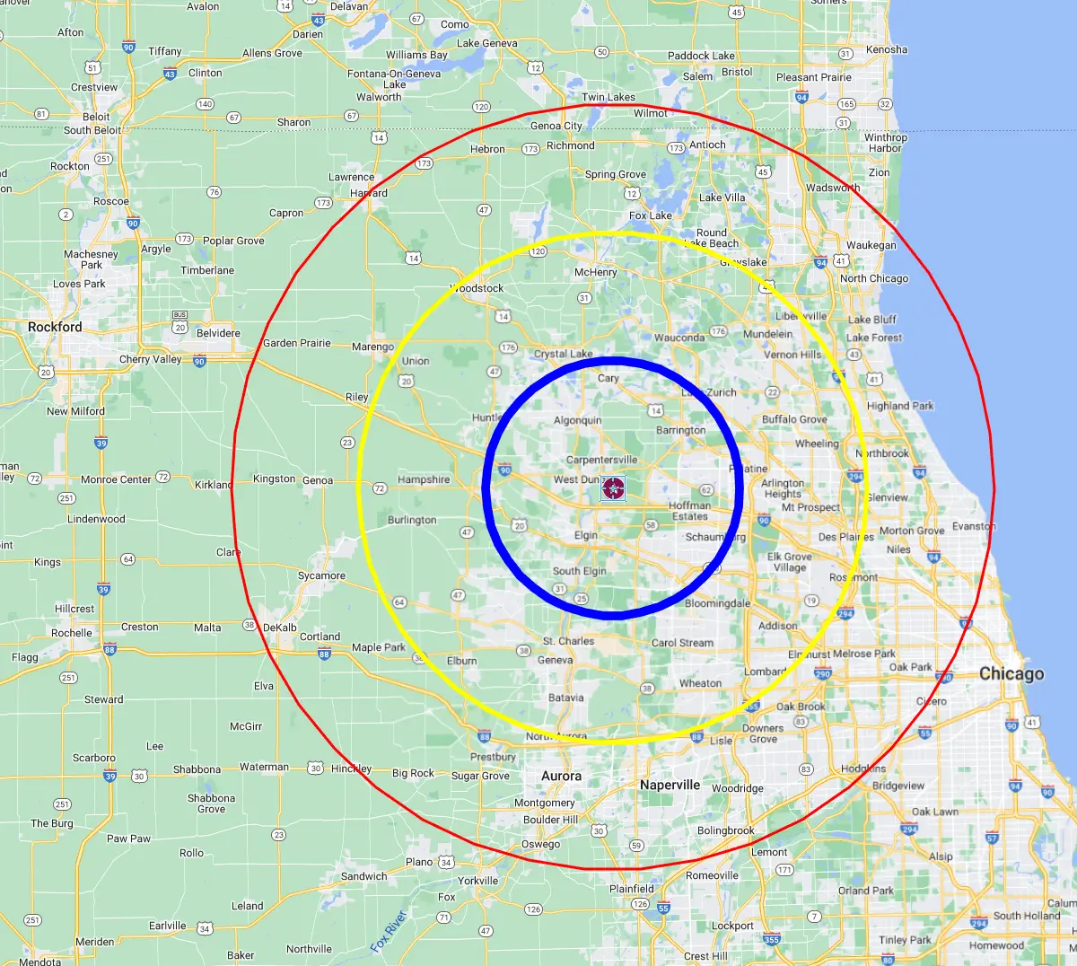 Primary Delivery Area