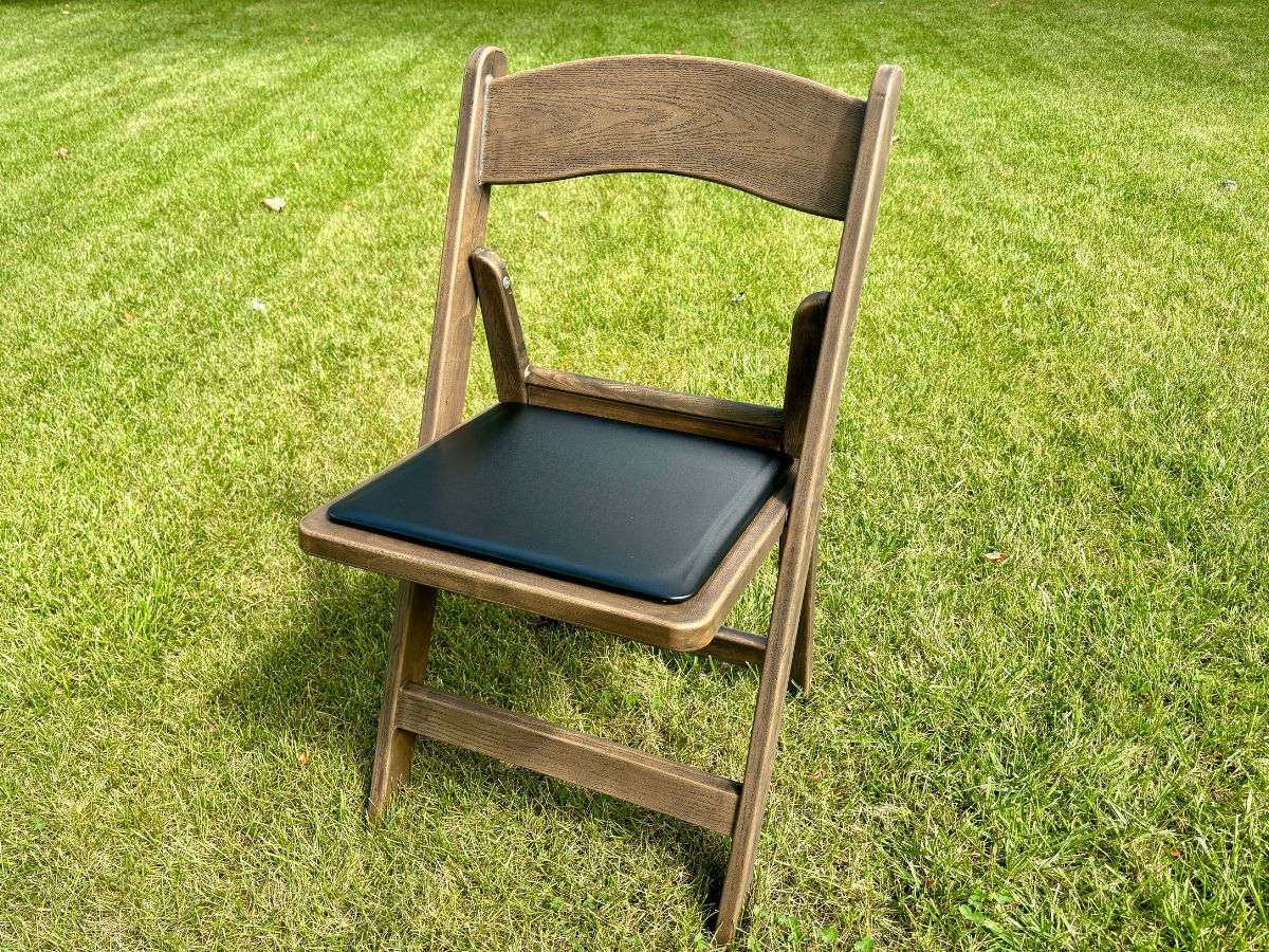 Padded Fruitwood Garden Chair Padded Fruitwood Garden Chair